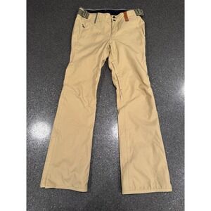 Holden Outerwear Ski Snowboard Pants Women's Small Brown Skinny Fit Fleece Lined